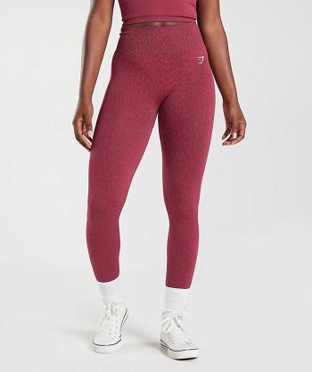 Gymshark Adapt Animal Seamless Ženske Tajice Roze Smeđe | HR 4028AHK